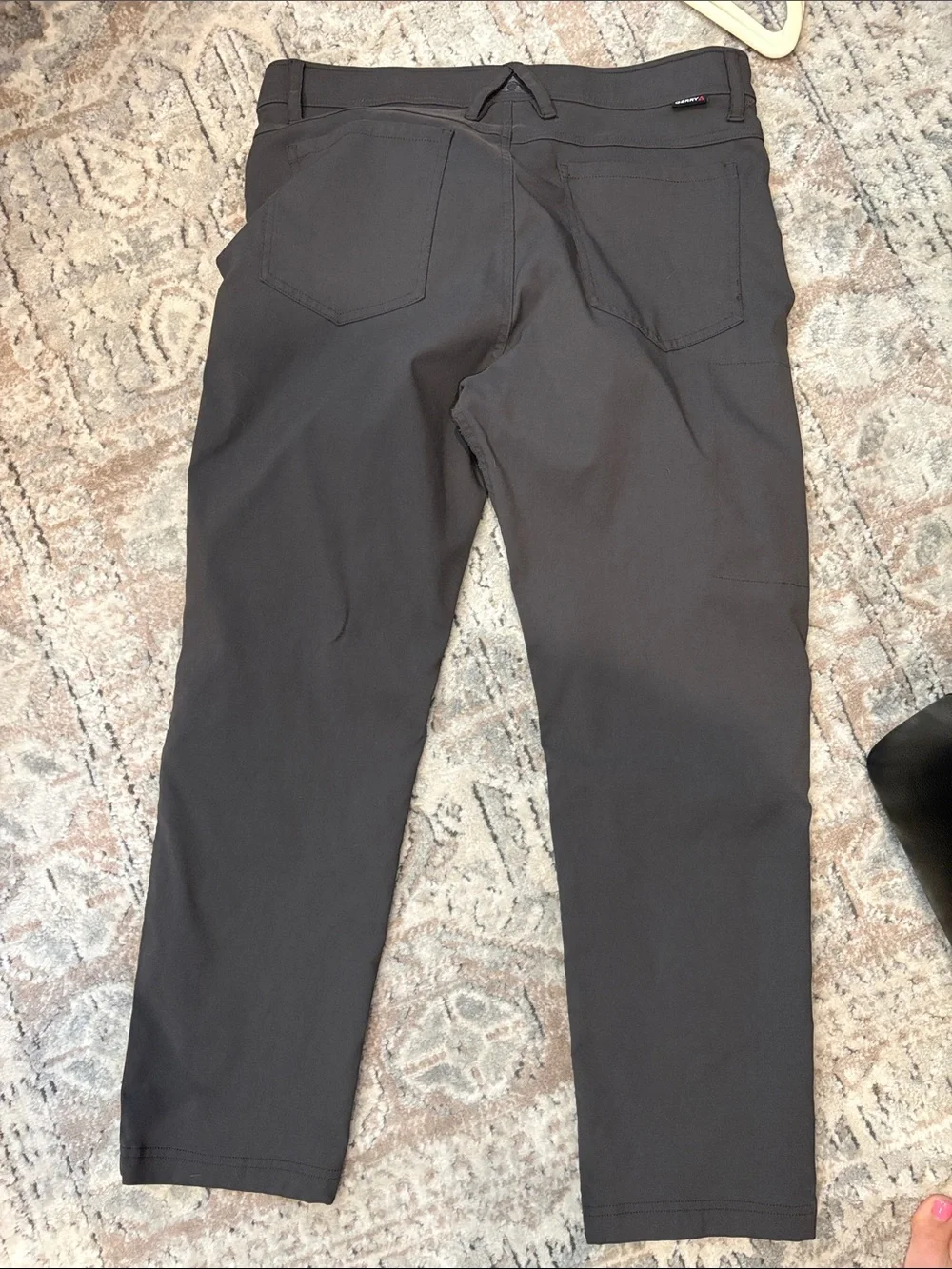 Gerry Weber Men's Charcoal Stretch Pants